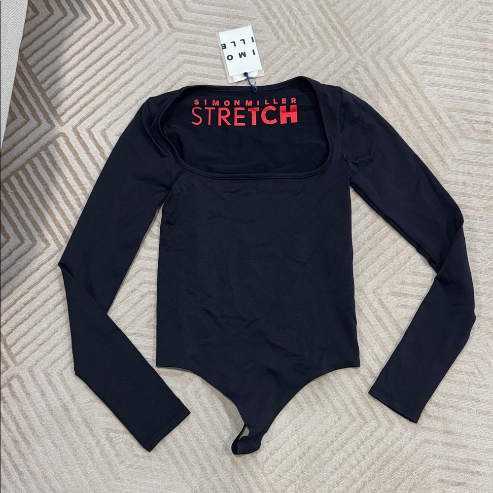Simon Miller Rohe Stretch Nylon Bodysuit - Black
never worn
size s